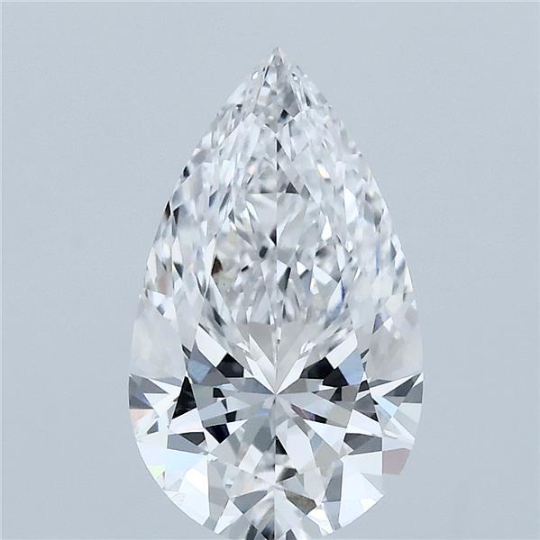 2.07ct Pear E VVS2 Lab Created Diamond