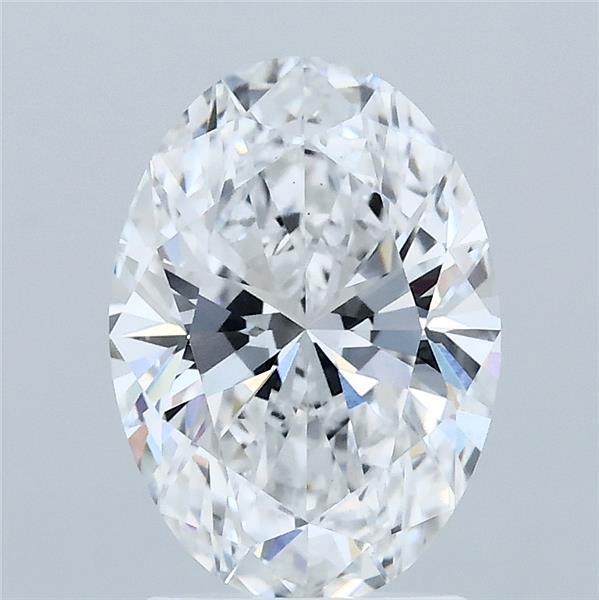 2.1ct Oval D VS1 Lab Created Diamond
