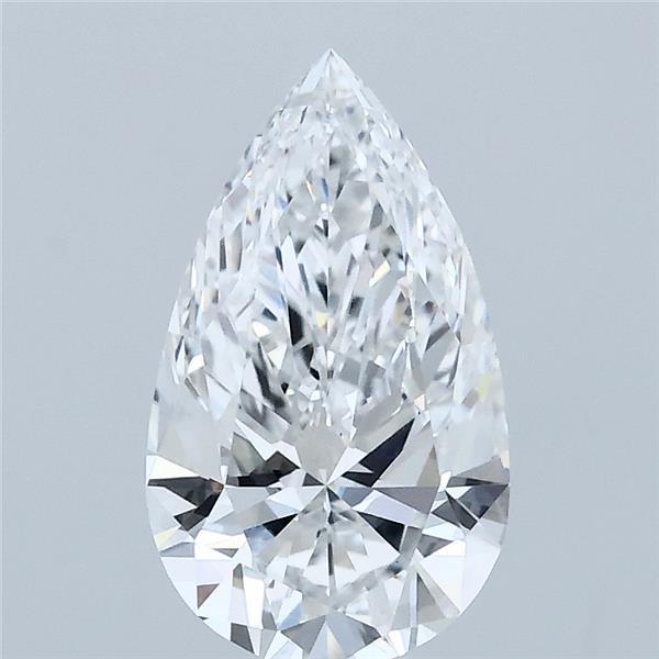 1.51ct Pear D VS1 Lab Created Diamond