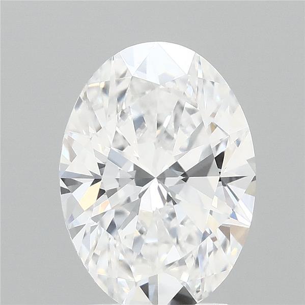 2.53ct Oval D IF Lab Created Diamond
