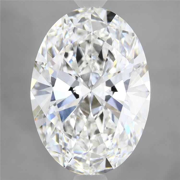4.71ct Oval E VVS2 Lab Created Diamond