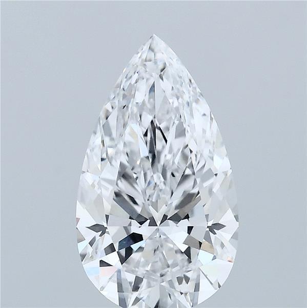 2.06ct Pear D VVS2 Lab Created Diamond