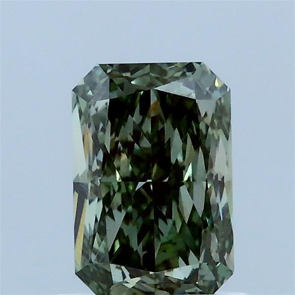 1ct Radiant FANCY INTENSE GREEN VS1 Lab Created Diamond