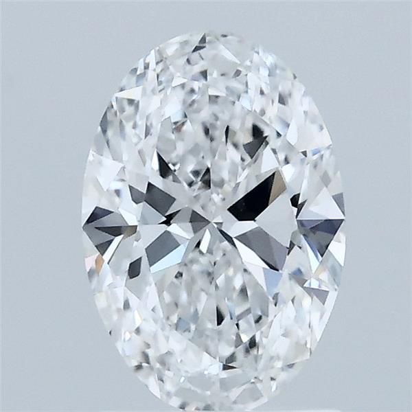 1.07ct Oval D VVS2 Lab Created Diamond