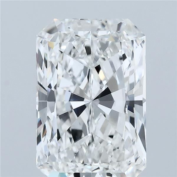 4.1ct Radiant F VVS2 Lab Created Diamond