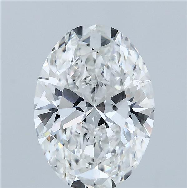 2.38ct Oval F VVS2 Lab Created Diamond