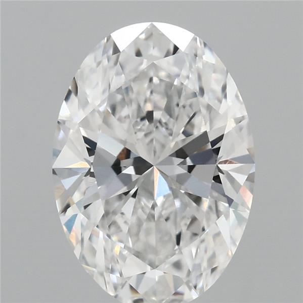 3.08ct Oval E VVS1 Lab Created Diamond