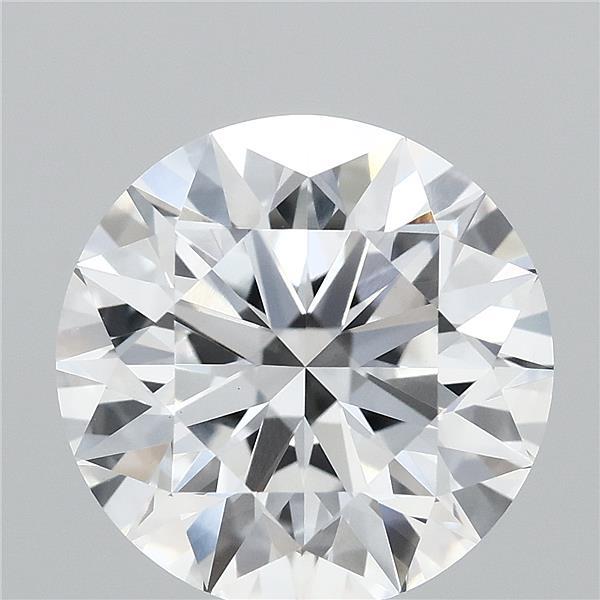 3.51ct Round D VVS2 Lab Created Diamond