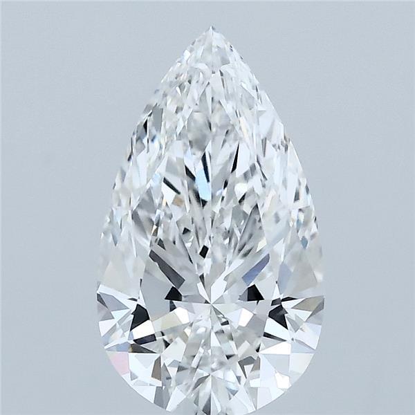 1.67ct Pear E VS1 Lab Created Diamond