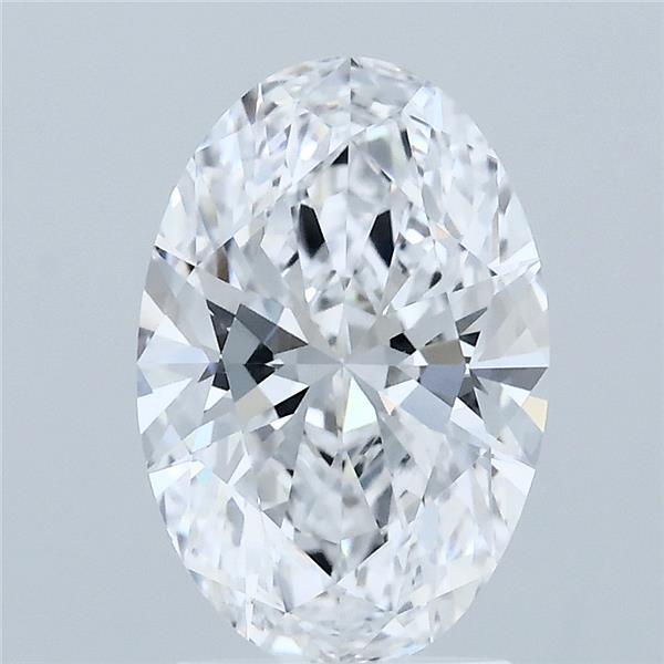 2.1ct Oval D VVS2 Lab Created Diamond