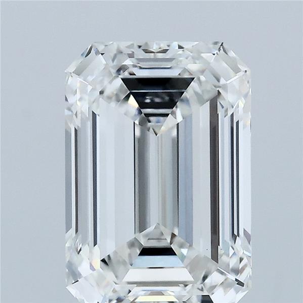 3.01ct Emerald F VVS2 Lab Created Diamond