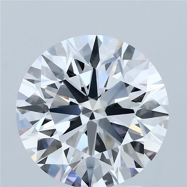 3ct Round E VVS2 Lab Created Diamond