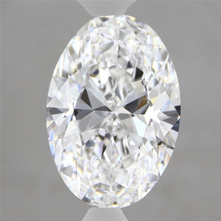 2.06ct Oval D VVS2 Lab Created Diamond