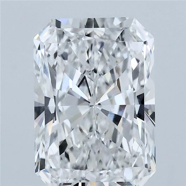 2.91ct Radiant E VVS2 Lab Created Diamond