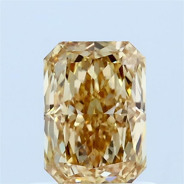 1.04ct Radiant FANCY INTENSE YELLOW VS1 Lab Created Diamond
