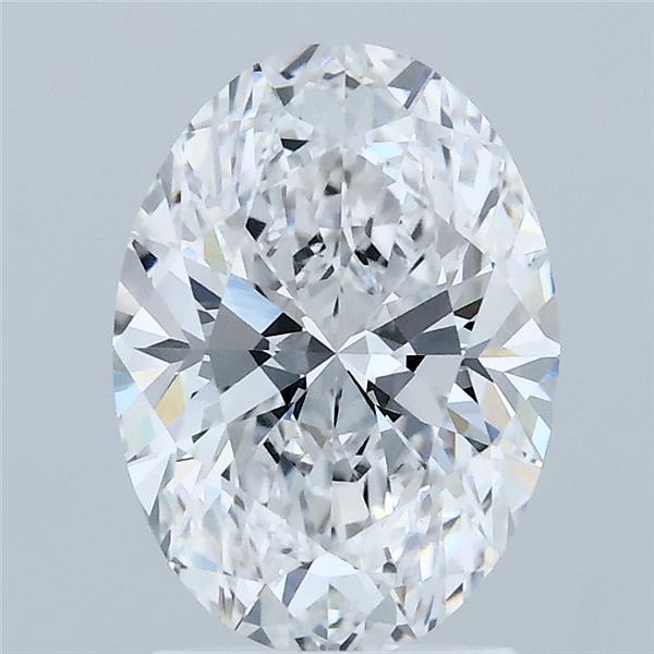 2.07ct Oval D VS1 Lab Created Diamond