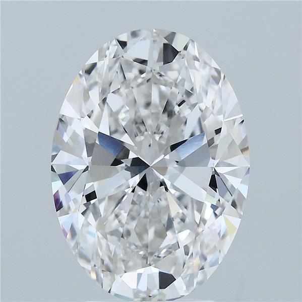 4.01ct Oval E VVS2 Lab Created Diamond