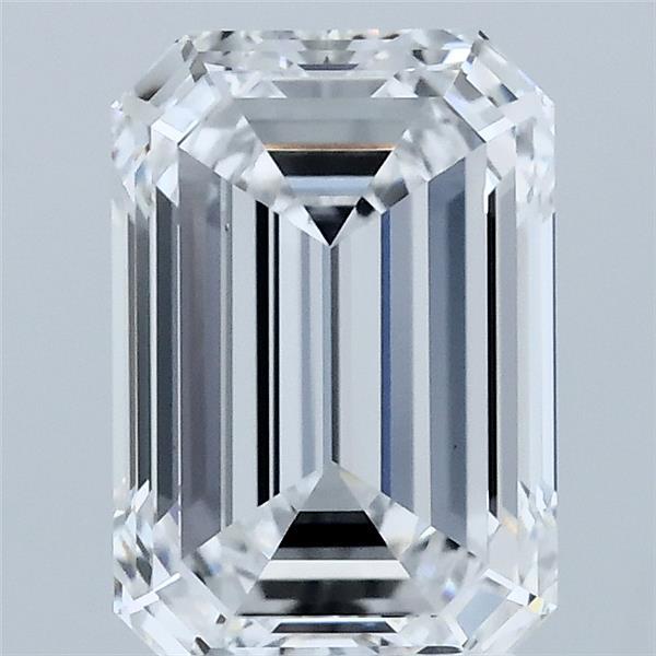 2.5ct Emerald D VS1 Lab Created Diamond