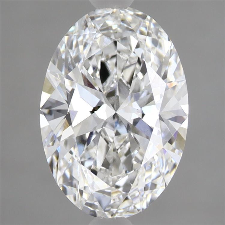 1.89ct Oval E VVS2 Lab Created Diamond