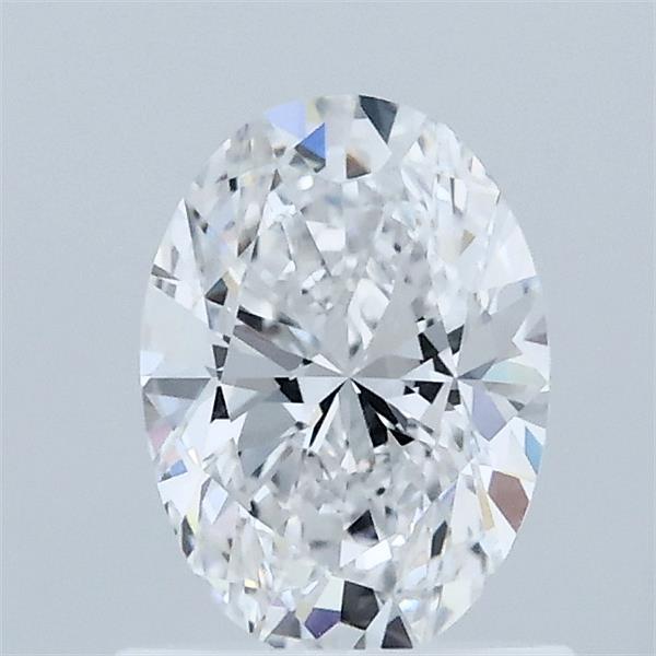 0.87ct Oval D VVS2 Lab Created Diamond