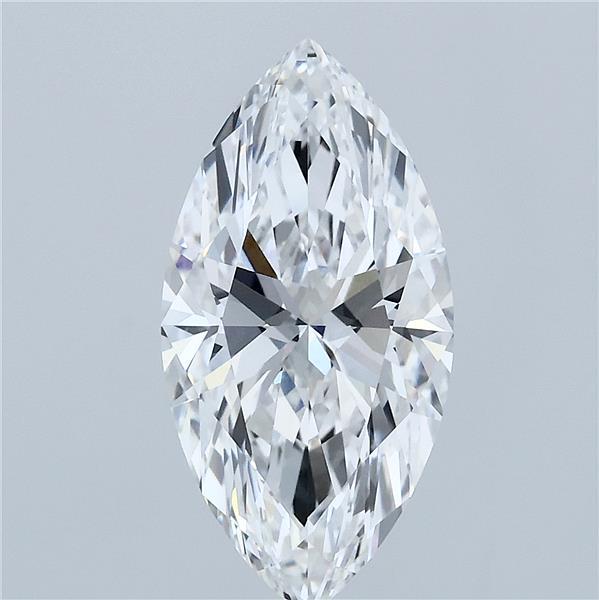 3.11ct Marquise E VVS2 Lab Created Diamond