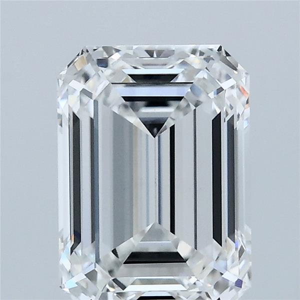 2.04ct Emerald E VVS2 Lab Created Diamond