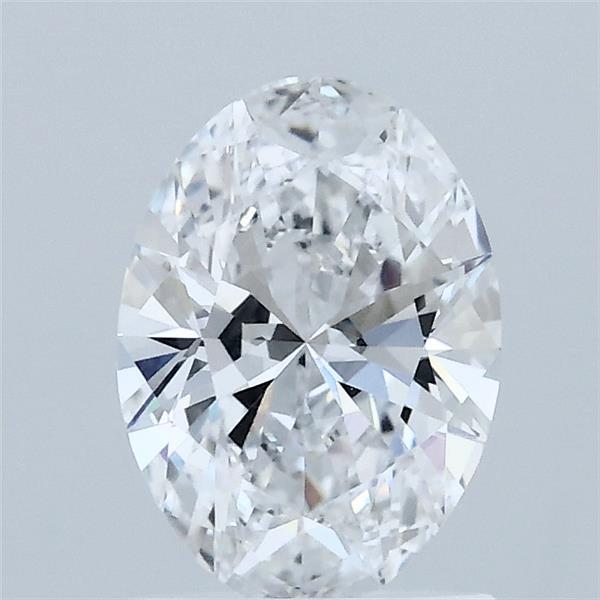 1.08ct Oval D VVS2 Lab Created Diamond