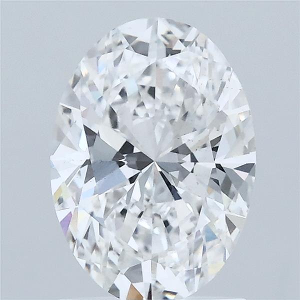 1.5ct Oval E VS2 Lab Created Diamond
