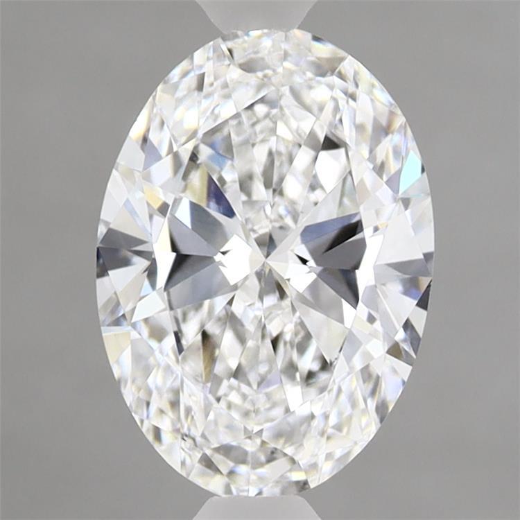 1.57ct Oval D VVS2 Lab Created Diamond