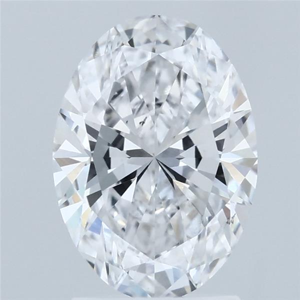 2.01ct Oval D VS1 Lab Created Diamond