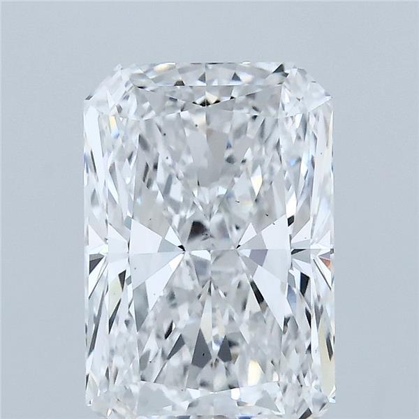 3.08ct Radiant D VS2 Lab Created Diamond