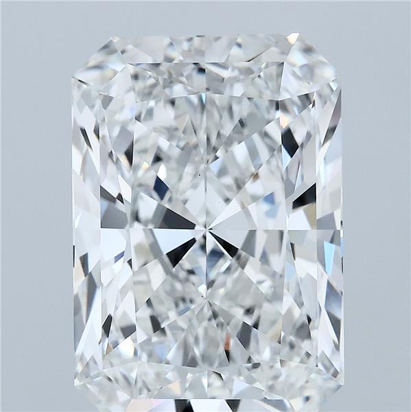 8.52ct Radiant E VVS2 Lab Created Diamond