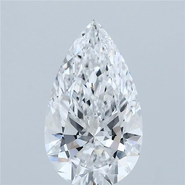 2.11ct Pear E VVS2 Lab Created Diamond