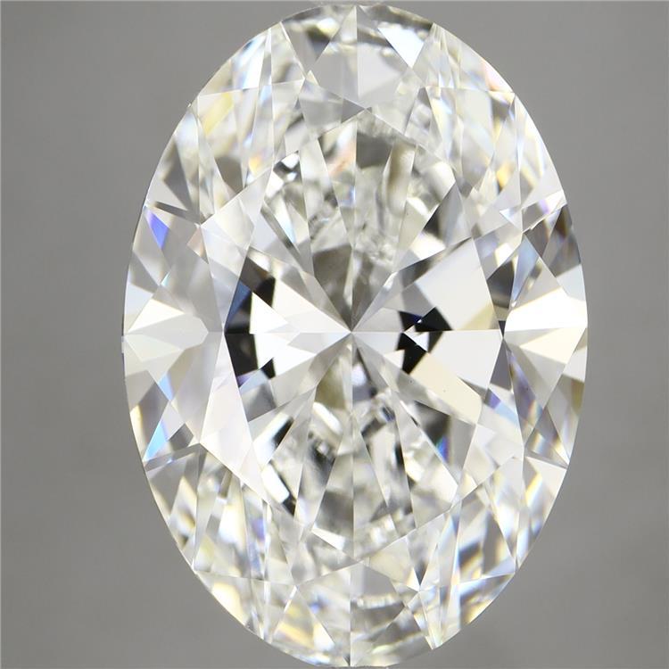 10ct Oval F VVS2 Lab Created Diamond