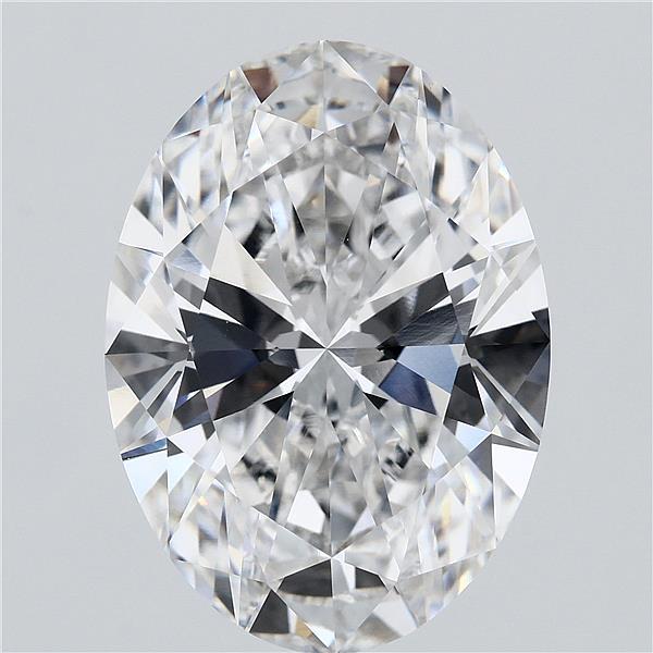 13.03ct Oval F VVS2 Lab Created Diamond