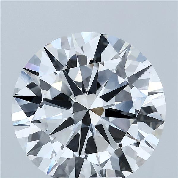 6ct Round F VS1 Lab Created Diamond