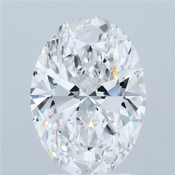 3.01ct Oval E VVS2 Lab Created Diamond