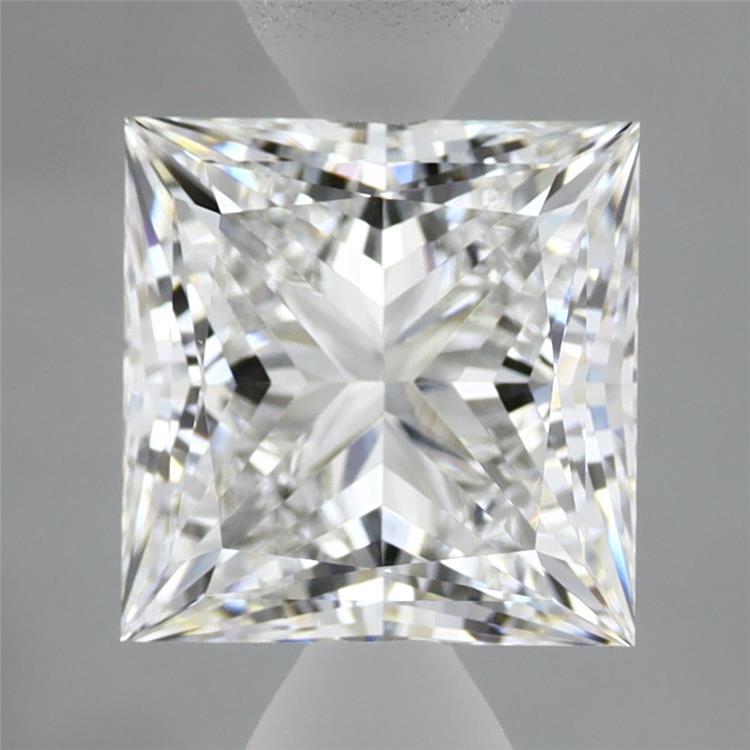 2.74ct Princess E VVS2 Lab Created Diamond