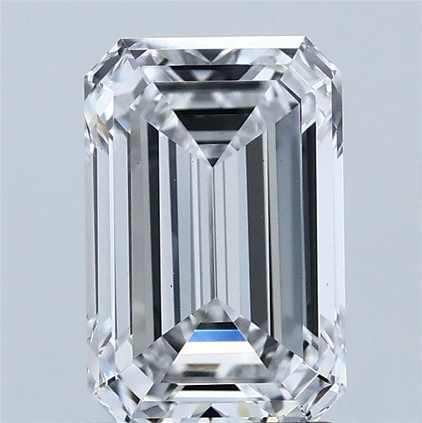 2.01ct Emerald D VS1 Lab Created Diamond