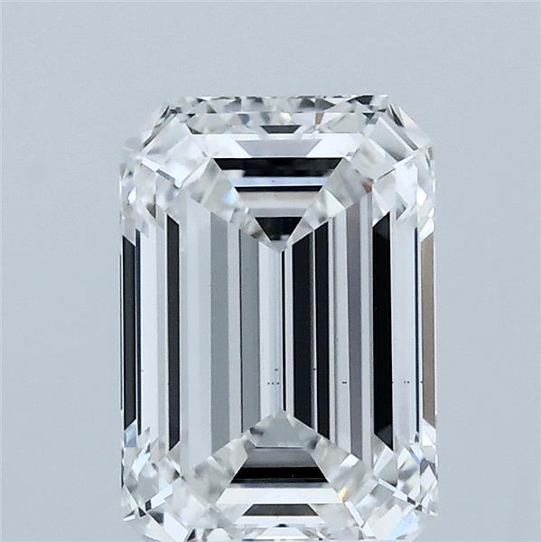 2.05ct Emerald E VS2 Lab Created Diamond