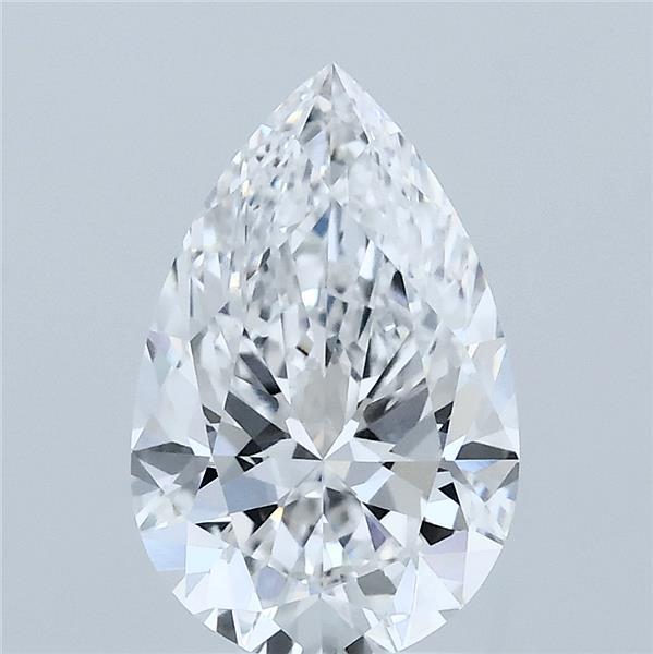 2.07ct Pear E VVS1 Lab Created Diamond