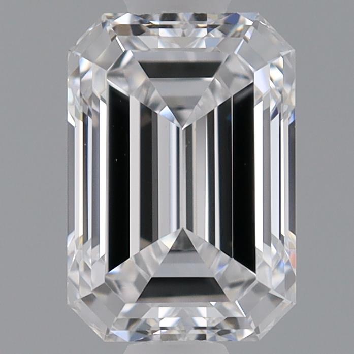 0.98ct Emerald D VVS2 Lab Created Diamond