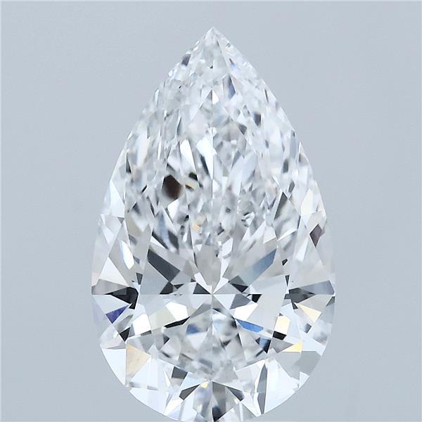 3.07ct Pear D VS1 Lab Created Diamond
