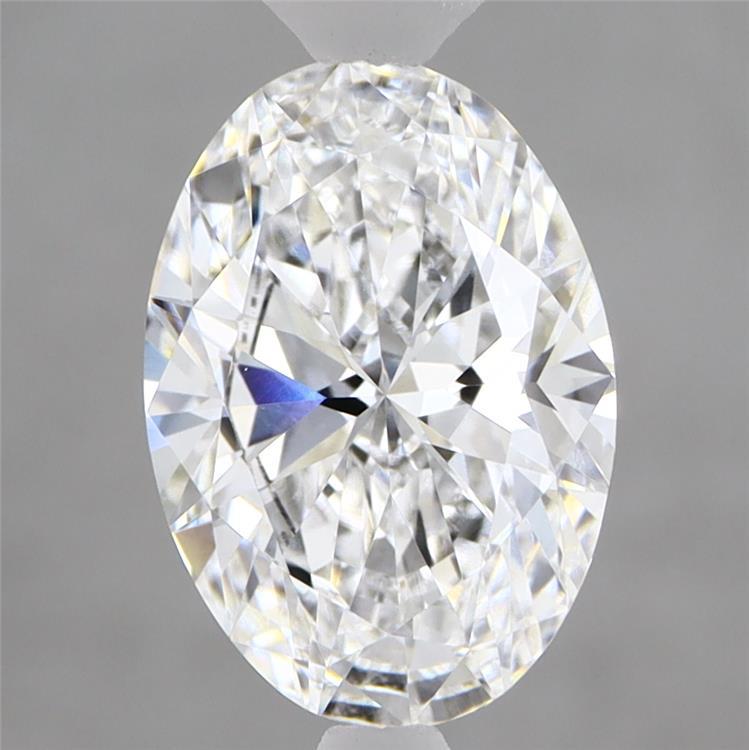 2.08ct Oval D VVS2 Lab Created Diamond