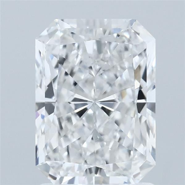 1.9ct Radiant E VVS2 Lab Created Diamond
