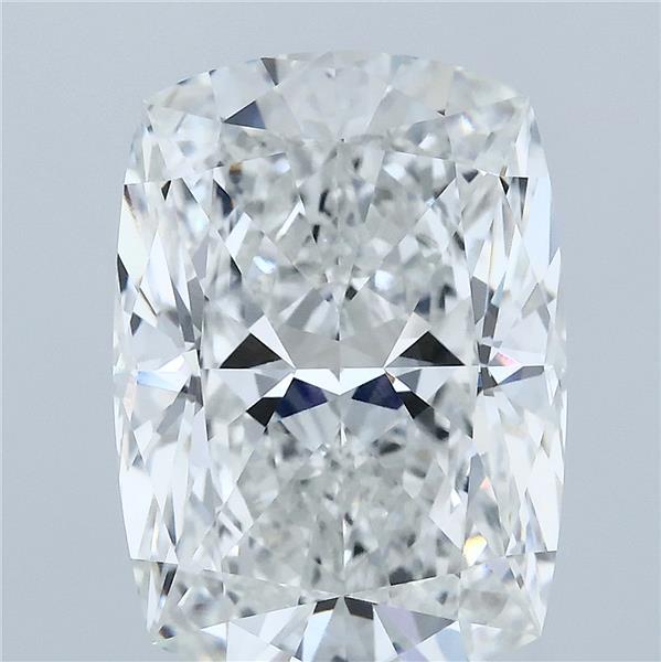 7.04ct Cushion F VVS2 Lab Created Diamond