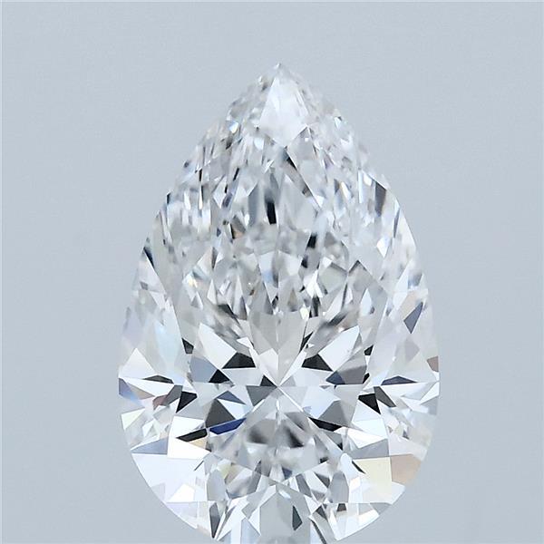 2.33ct Pear E VS1 Lab Created Diamond