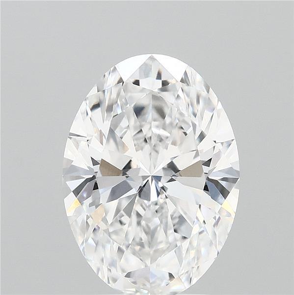 3.03ct Oval D VVS1 Lab Created Diamond