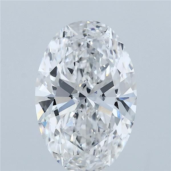 2.51ct Oval E VVS2 Lab Created Diamond