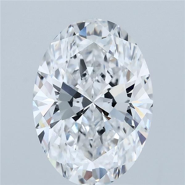 3.09ct Oval D VVS2 Lab Created Diamond